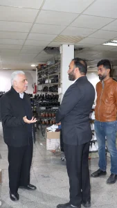 بازدید ارزشمند جناب آقای لشکری