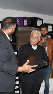 بازدید ارزشمند جناب آقای لشکری