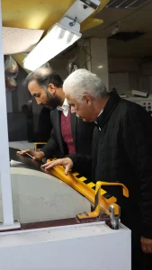 بازدید ارزشمند جناب آقای لشکری